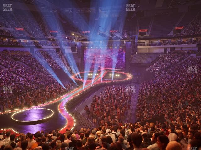 Delta Center - Section 22 Seat View