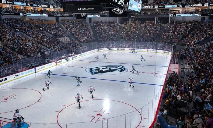 Delta Center - Section 22 Seat View