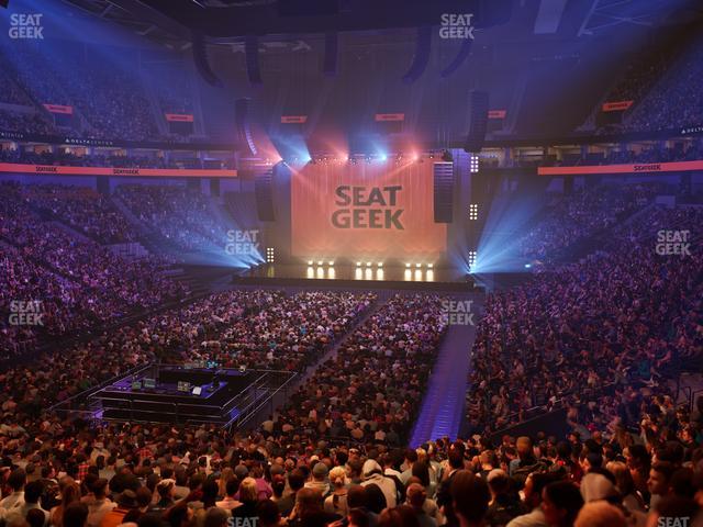 Delta Center - Section 22 Seat View