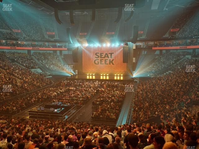 Delta Center - Section 22 Seat View