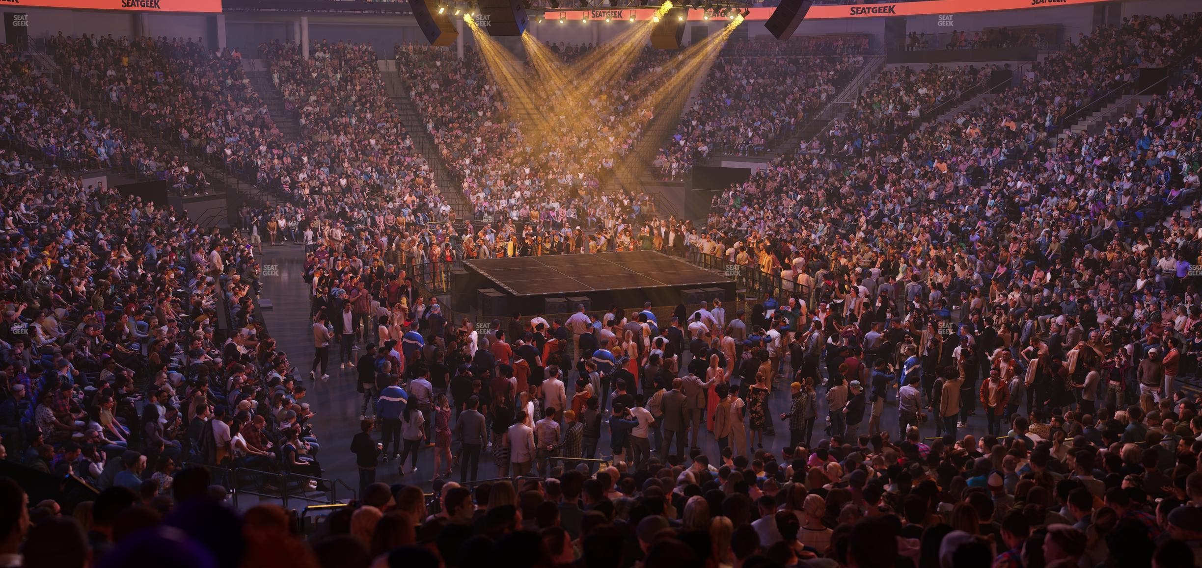 Delta Center - Section 3 Seat View