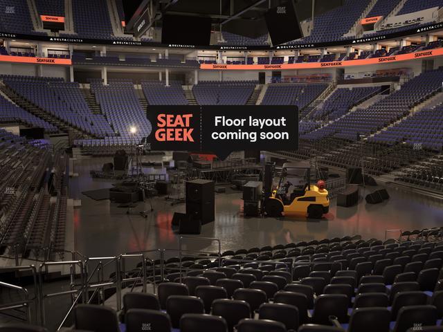 Delta Center - Section 3 Seat View