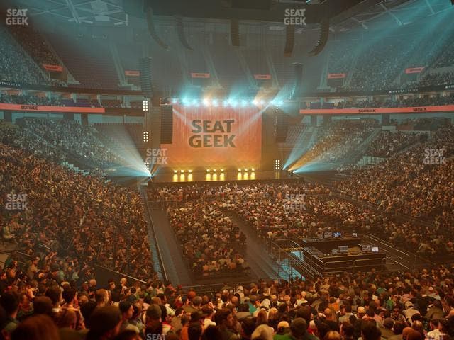Delta Center - Section 3 Seat View