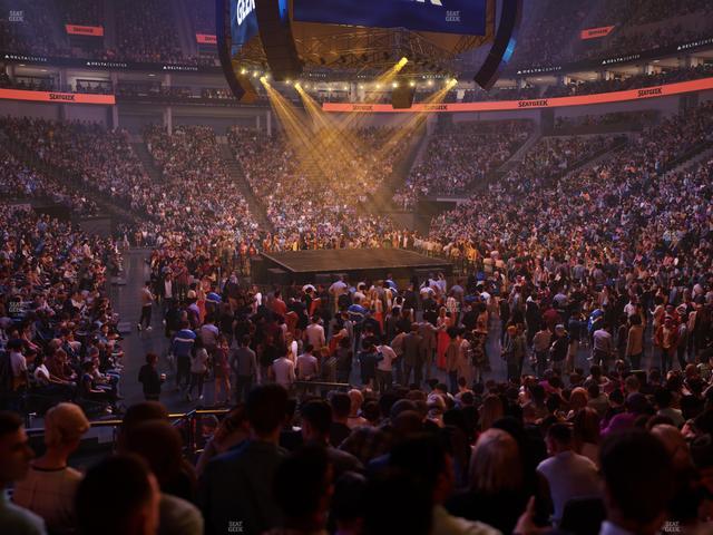 Delta Center - Section 3 Seat View