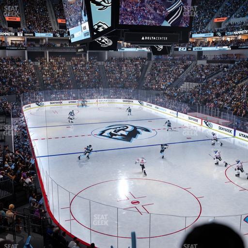 Delta Center - Section 3 Seat View