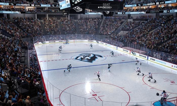 Delta Center - Section 3 Seat View