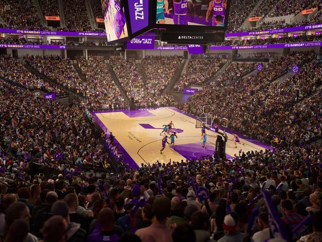 Delta Center - Section 3 Seat View Delta Center - Section 3 Seat View