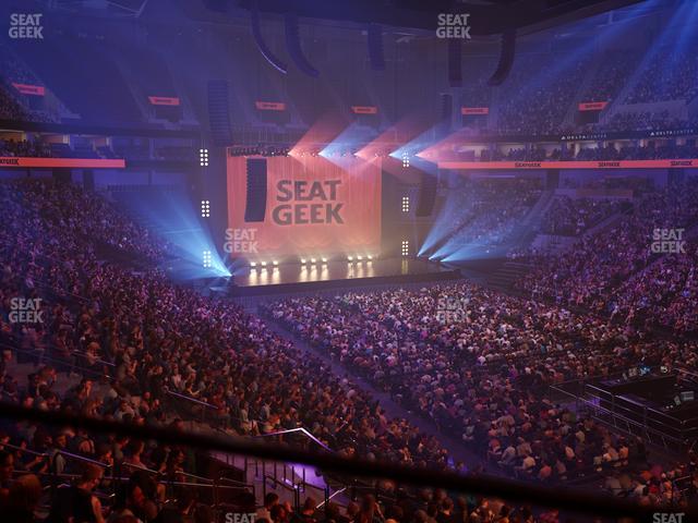 Delta Center - Section 4 Seat View