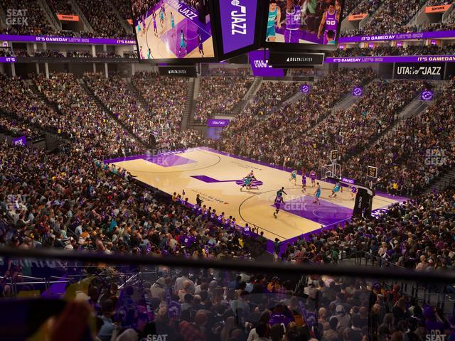 Delta Center - Section 4 Seat View Delta Center - Section 4 Seat View