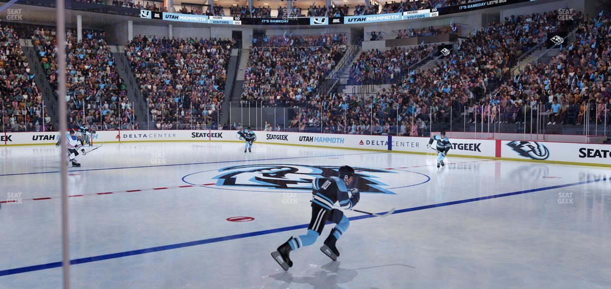 Delta Center - Section 5 Seat View