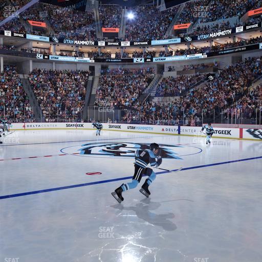 Delta Center - Section 5 Seat View