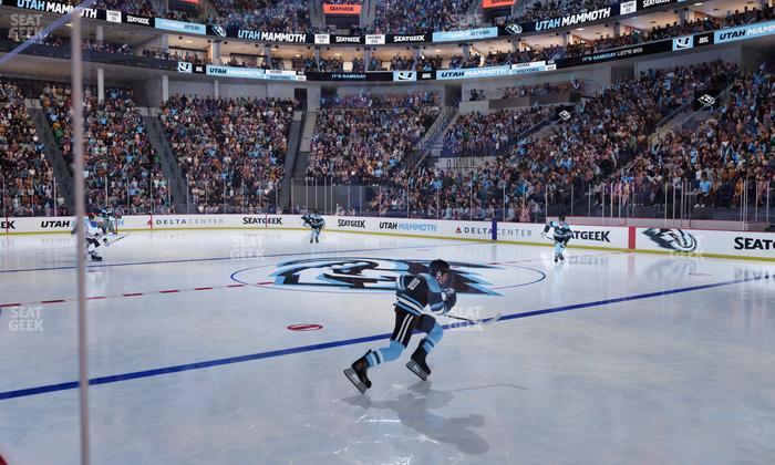 Delta Center - Section 5 Seat View