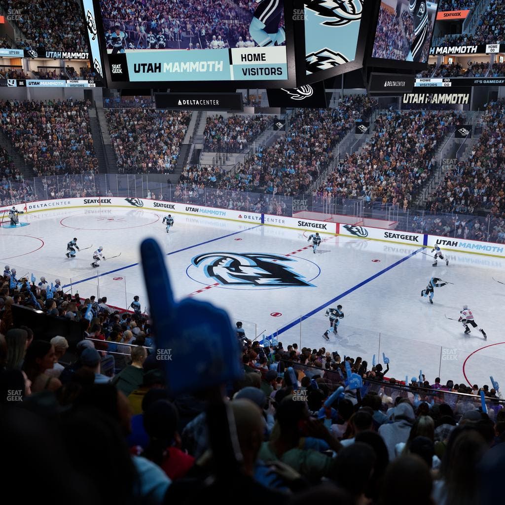 Delta Center - Section 5 Seat View