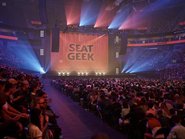 Delta Center - Section 5 Seat View