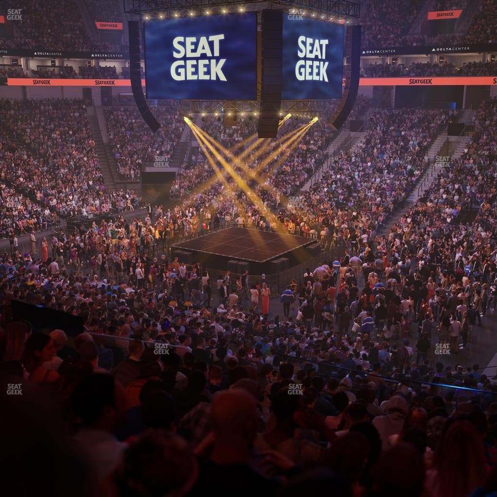 Delta Center - Section 5 Seat View