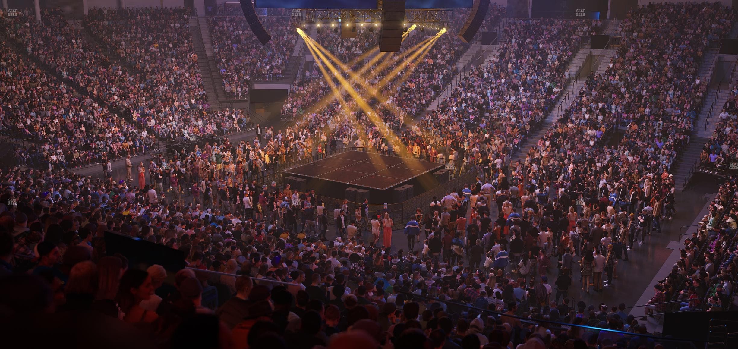 Delta Center - Section 5 Seat View