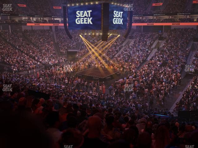 Delta Center - Section 5 Seat View