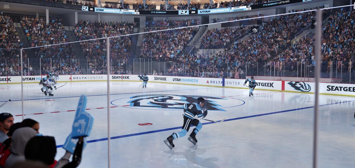 Delta Center - Section 5 Seat View