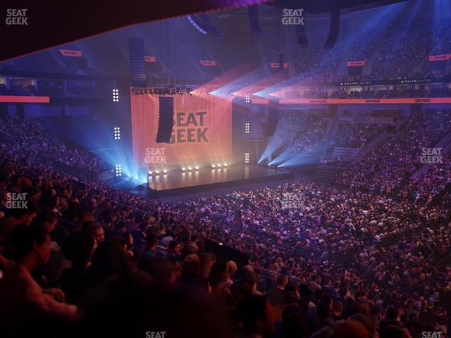 Delta Center - Section 5 Seat View