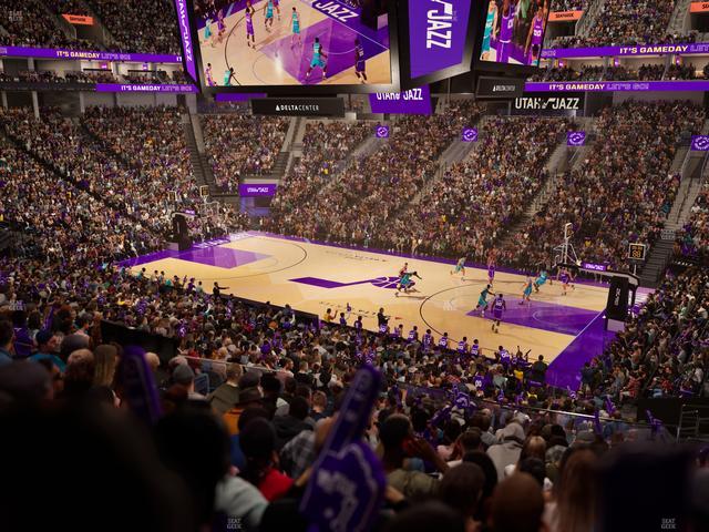 Delta Center - Section 5 Seat View Delta Center - Section 5 Seat View