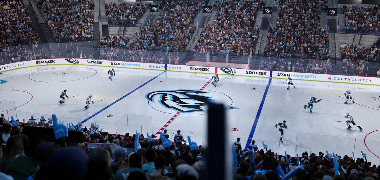 Delta Center - Section 6 Seat View