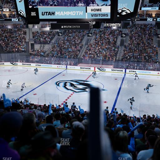 Delta Center - Section 6 Seat View