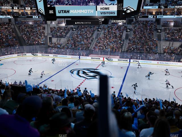 Delta Center - Section 6 Seat View