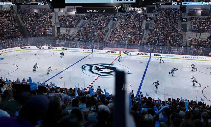 Delta Center - Section 6 Seat View