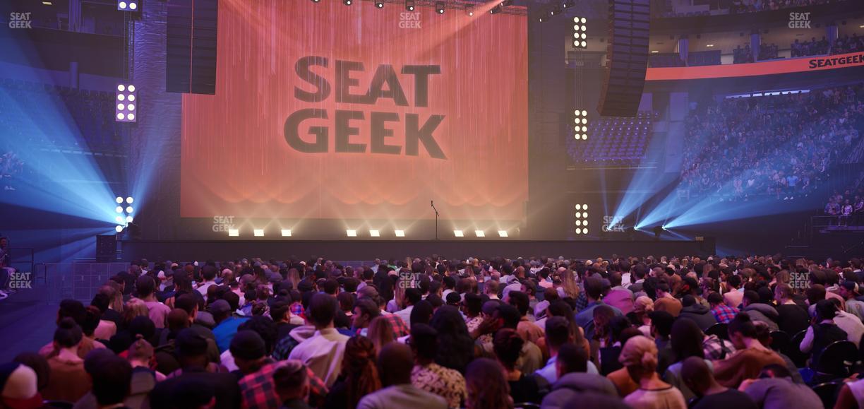 Delta Center - Section 6 Seat View