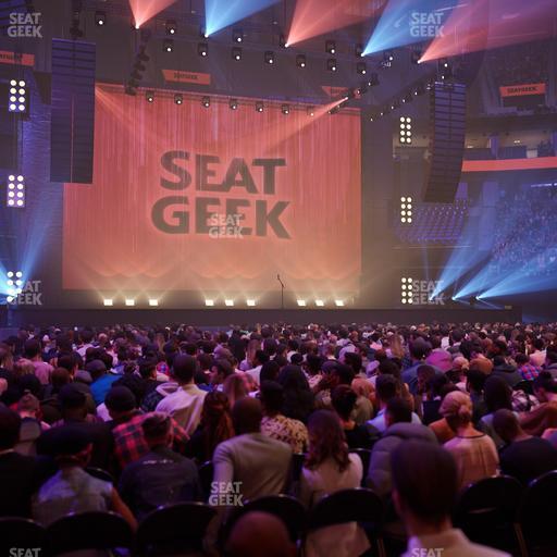 Delta Center - Section 6 Seat View