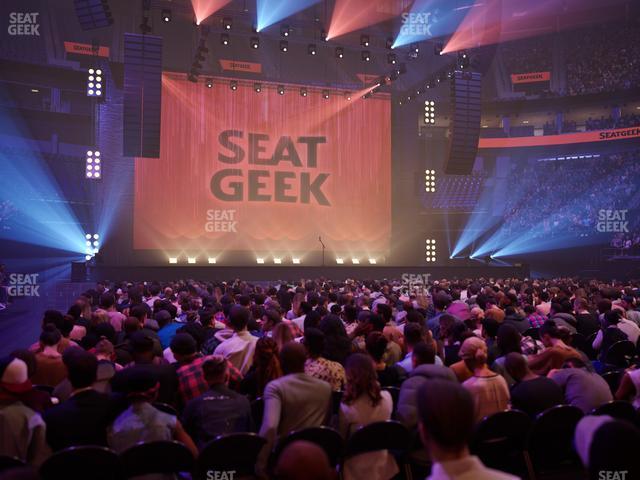 Delta Center - Section 6 Seat View