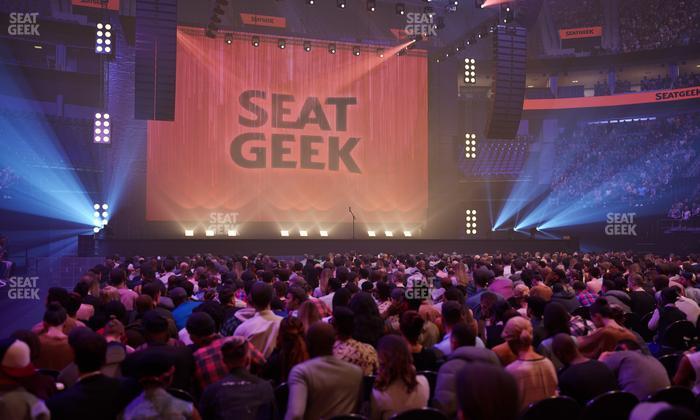 Delta Center - Section 6 Seat View