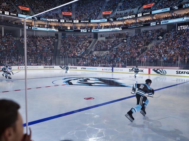 Delta Center - Section 6 Seat View