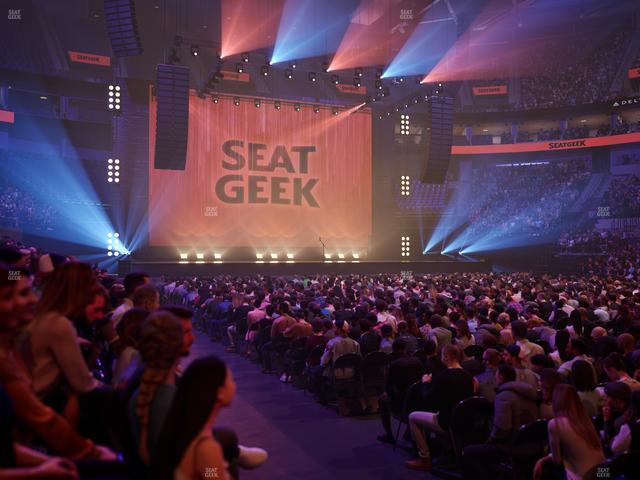 Delta Center - Section 6 Seat View