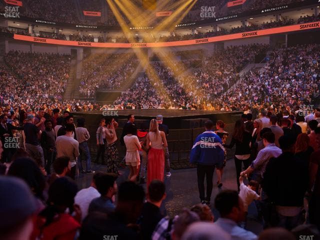 Delta Center - Section 6 Seat View