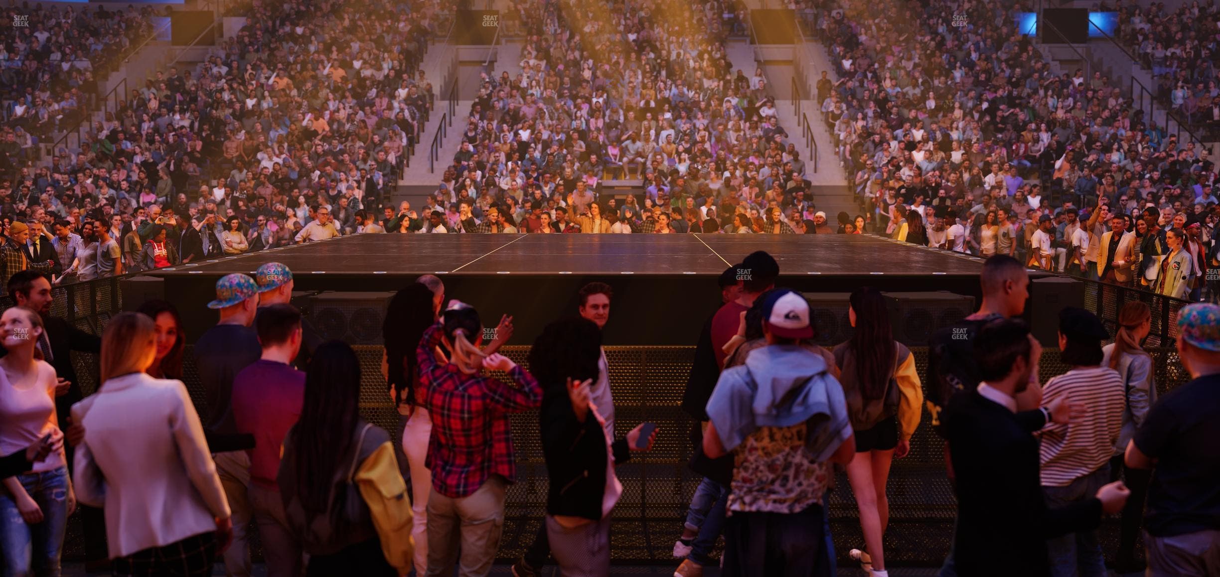 Delta Center - Section 7 Seat View