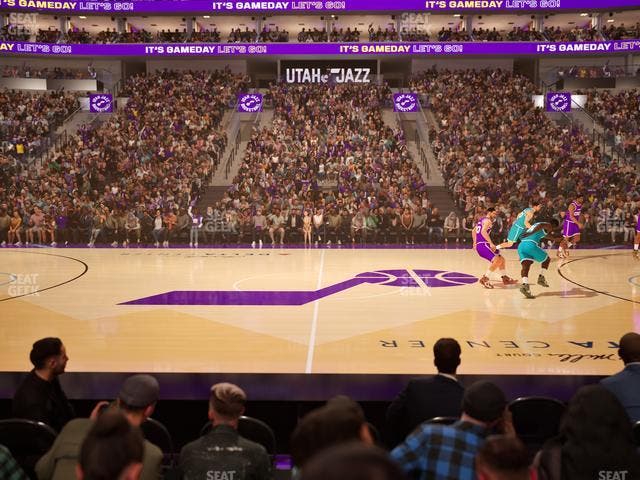 Delta Center - Section 7 Seat View