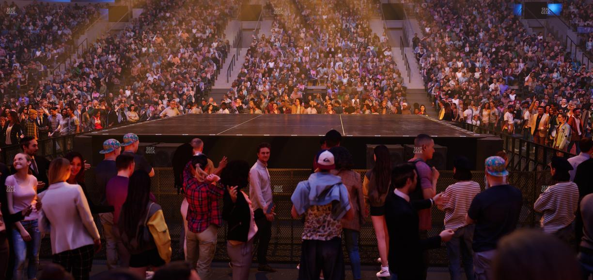 Delta Center - Section 7 Seat View