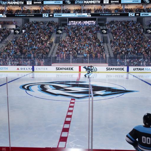 Delta Center - Section 7 Seat View