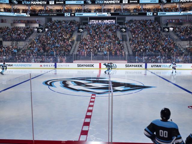 Delta Center - Section 7 Seat View