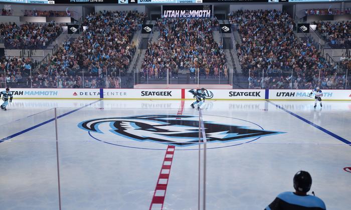 Delta Center - Section 7 Seat View