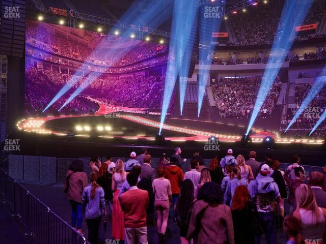 Delta Center - Section 7 Seat View