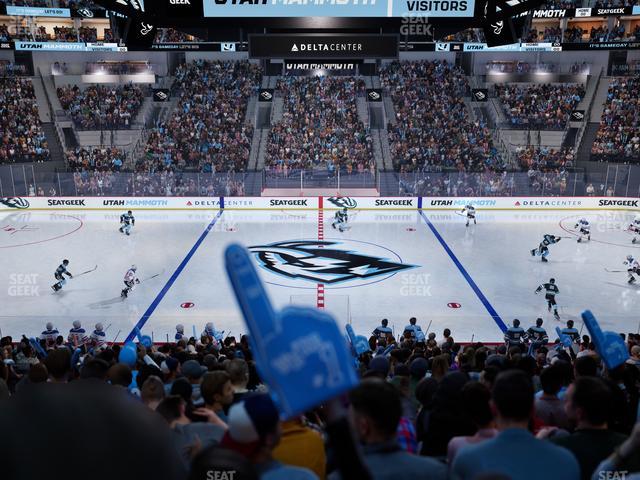 Delta Center - Section 7 Seat View