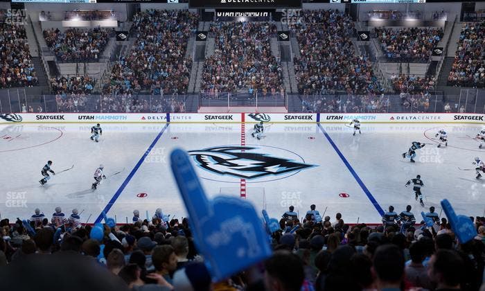 Delta Center - Section 7 Seat View