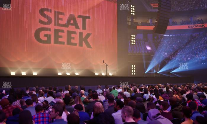 Delta Center - Section 8 Seat View