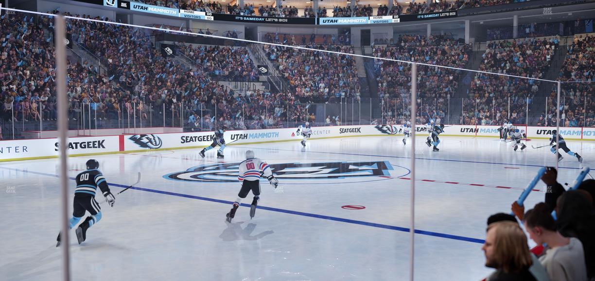 Delta Center - Section 9 Seat View