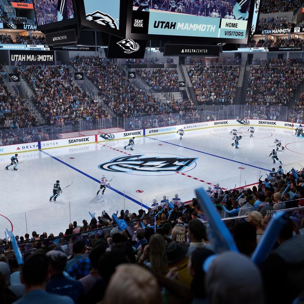 Delta Center - Section 9 Seat View