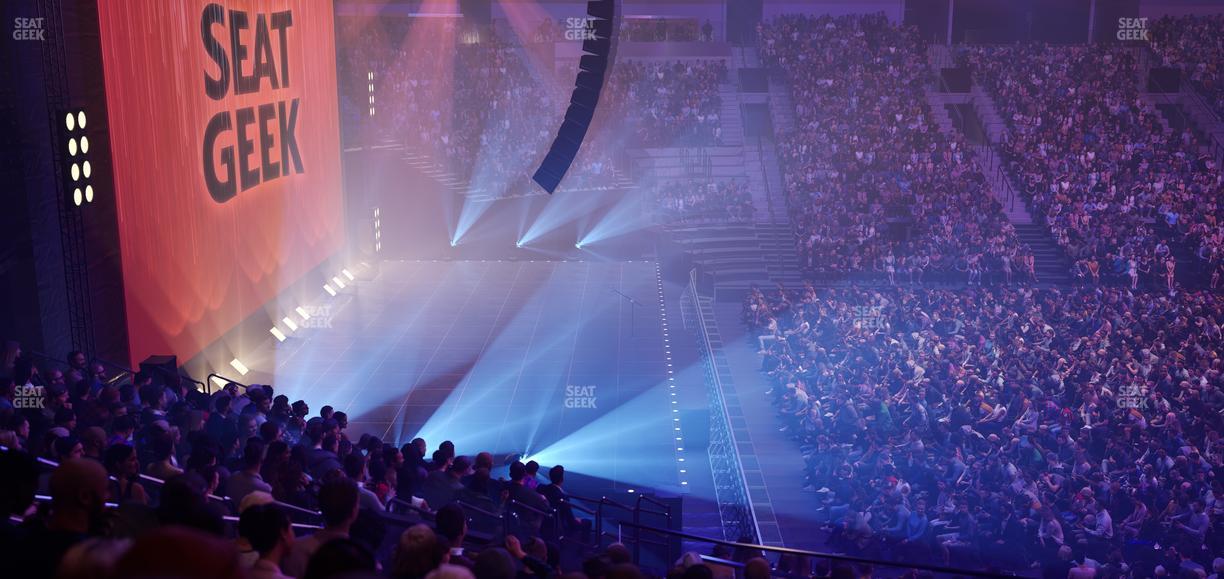 Delta Center - Section 9 Seat View