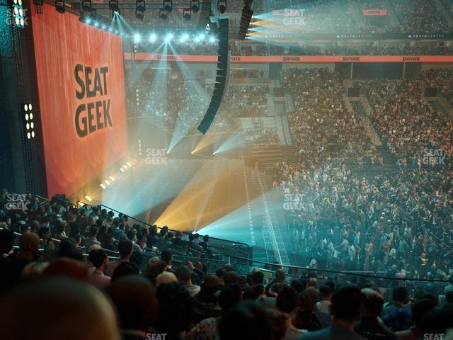Delta Center - Section 9 Seat View