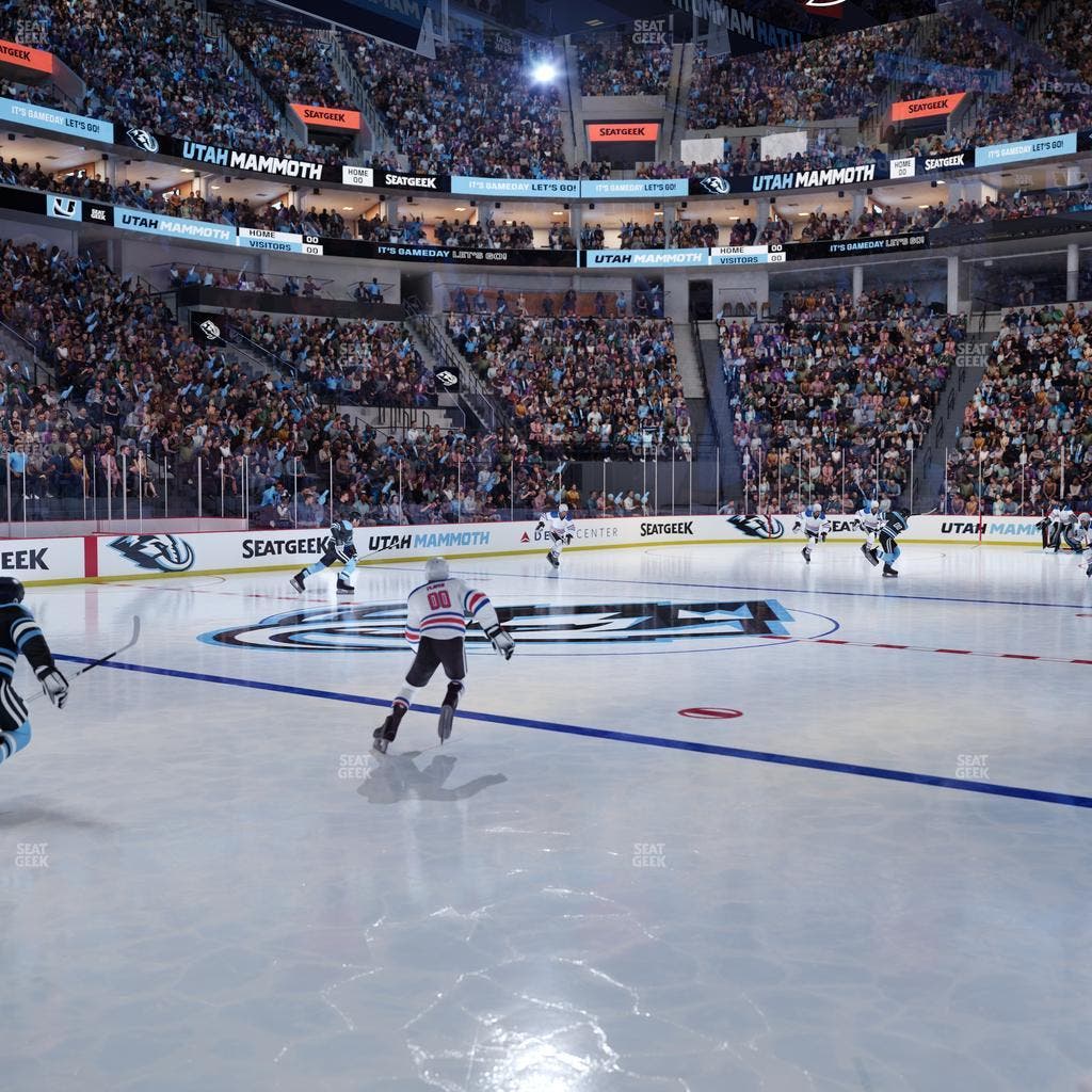 Delta Center - Section 9 Seat View